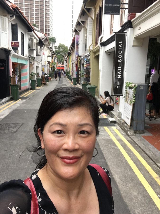 Christina on Haji Lane, Singapore